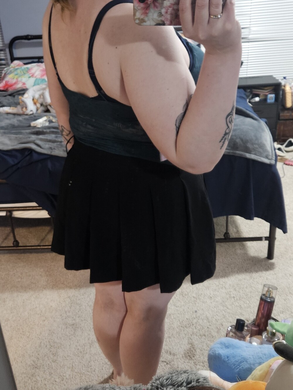 NWT Sheer Stretchy Mesh Y2k Lace Tank - Picture 12 of 12